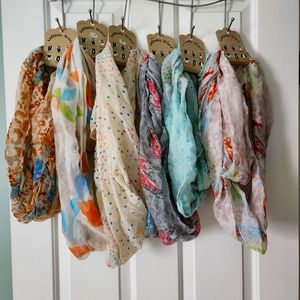 Infinity Scarves (×6)